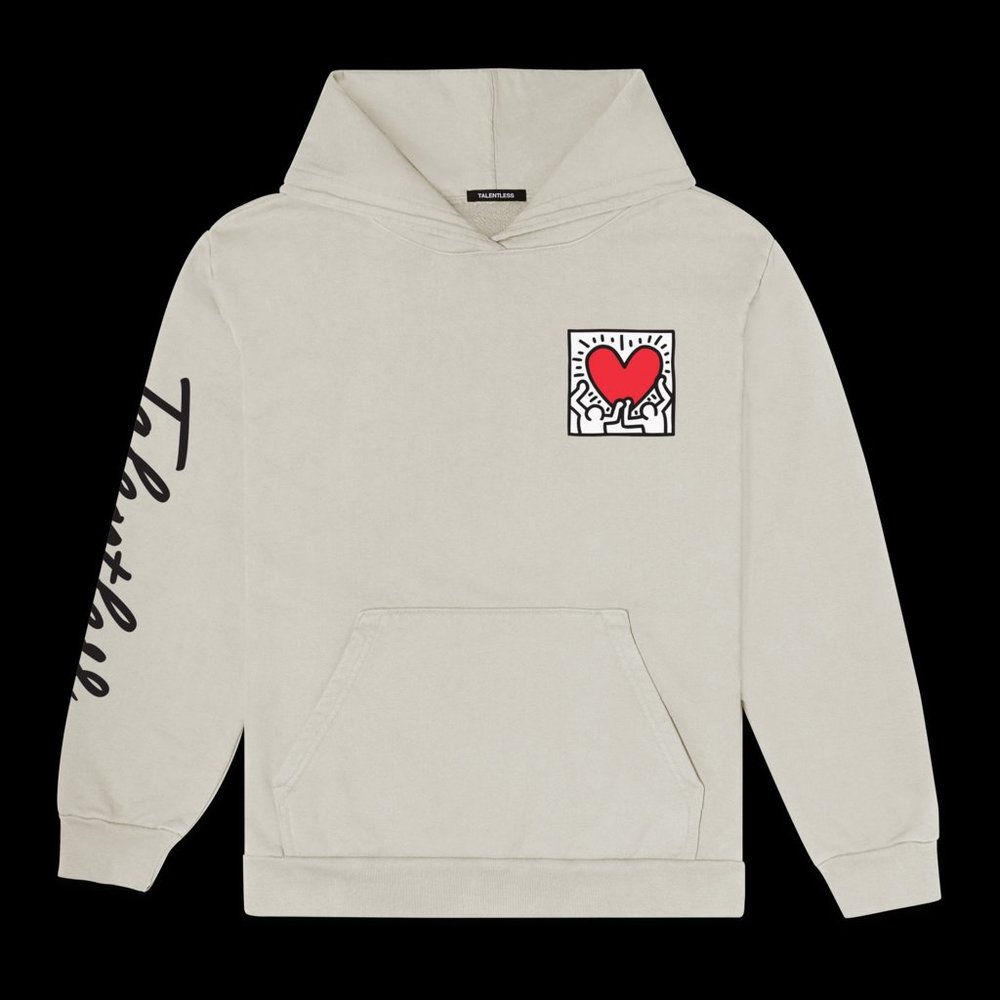 Talentless X Keith Haring Sweatshirt Tan